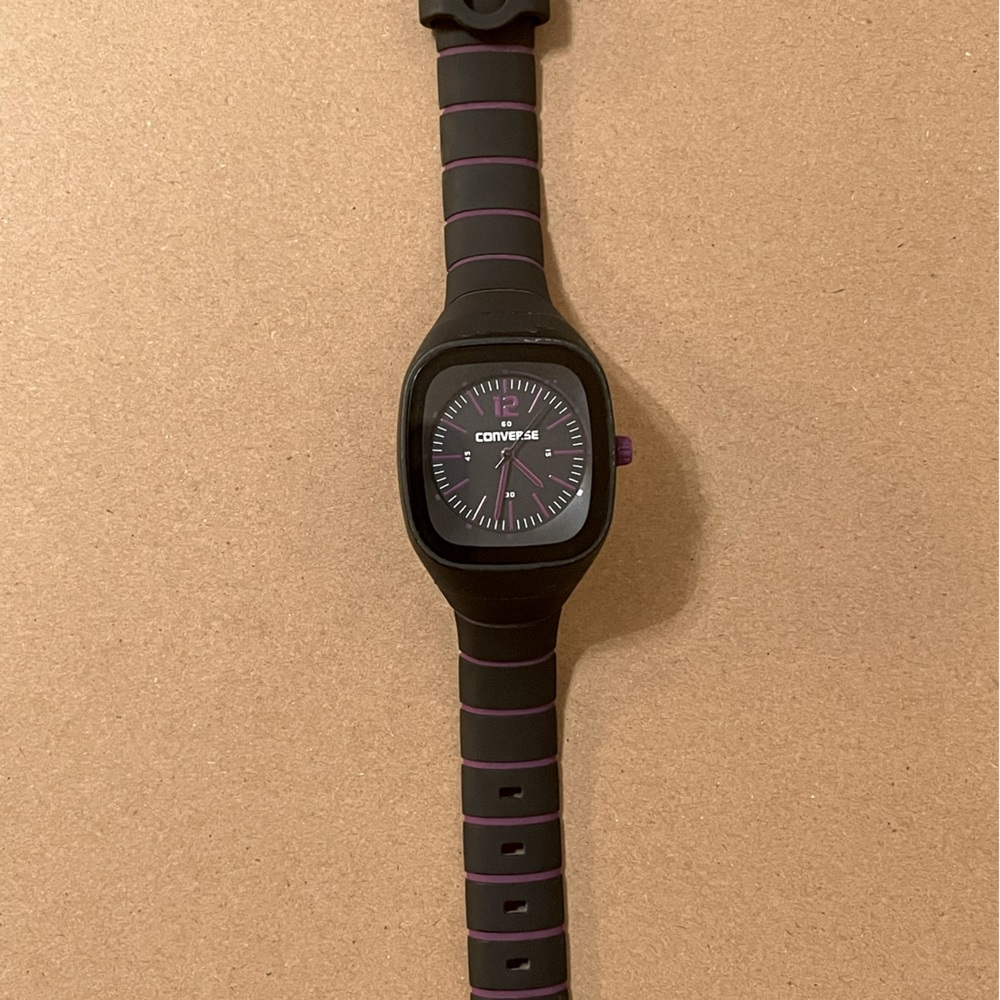 Convers/black & purple/unisex